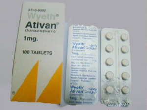 Ativan 1 mg Tablet