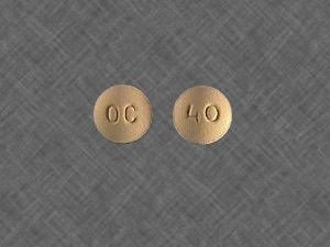 Oxycontin OC 40 mg Tablet
