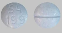 blue rounded 54 199 Pill image