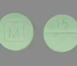 m15 green pill image