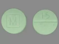 m15 green pill image