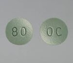 Oxycontin OC 80 mg Tablet