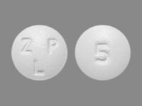 white rounded ZLP 5 pill image