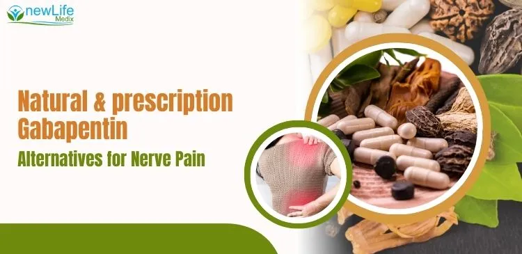Natural & prescription Gabapentin Alternatives for Nerve Pain blog image