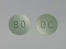 Oxycontin OC 80 mg Tablet