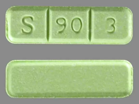 S 90 3 green Pill